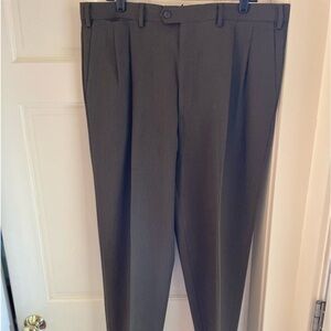 Men’s Green Gabardine Trouser from Barneys